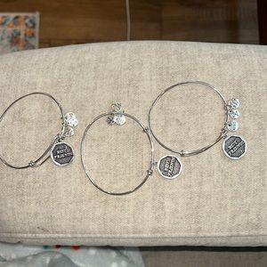 Best Friend adjustable bracelets.  Set of 3
